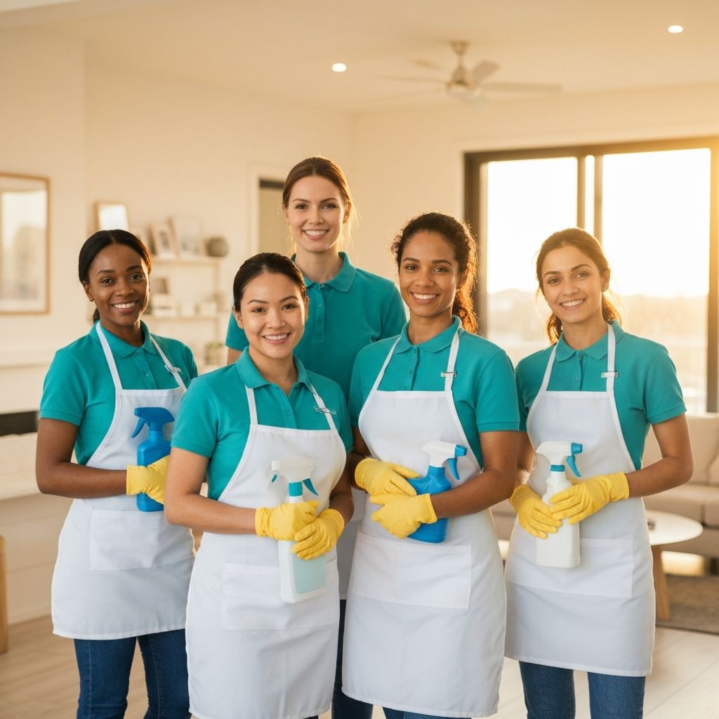 Helping Touch professional cleaning team